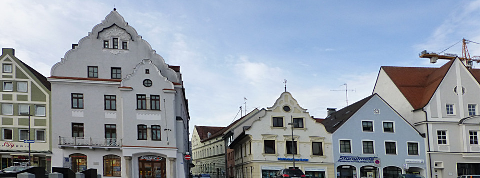 Pfaffenhofens südlicher Hauptplatz