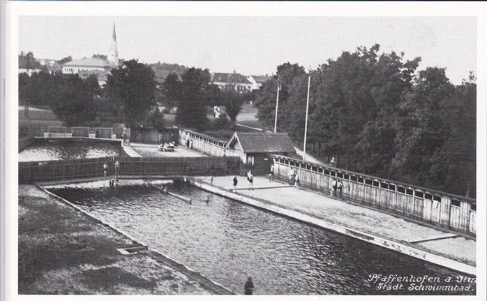 Beim Geisreiter: Sägemühle und Schwimmbad