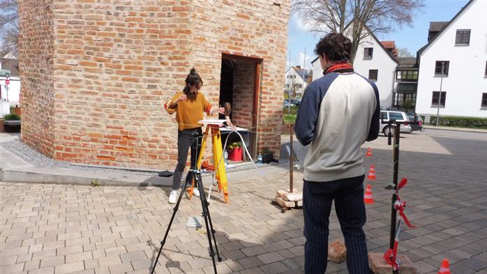 Hungerturm als Studienobjekt