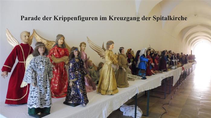Die Weihnachtskrippe in der Spitalkirche - unser großes Projekt